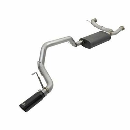 ADVANCED FLOW ENGINEERING Cat-Back Exhaust System - Black Tip A15-4936114B